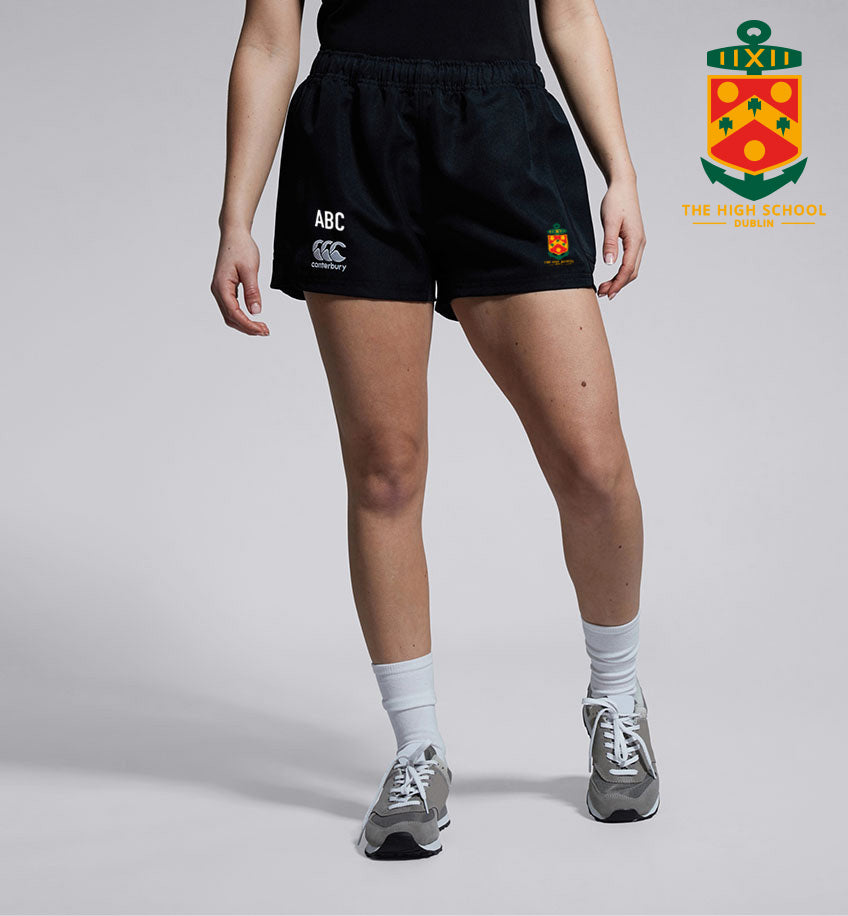 Black canterbury cheap rugby shorts