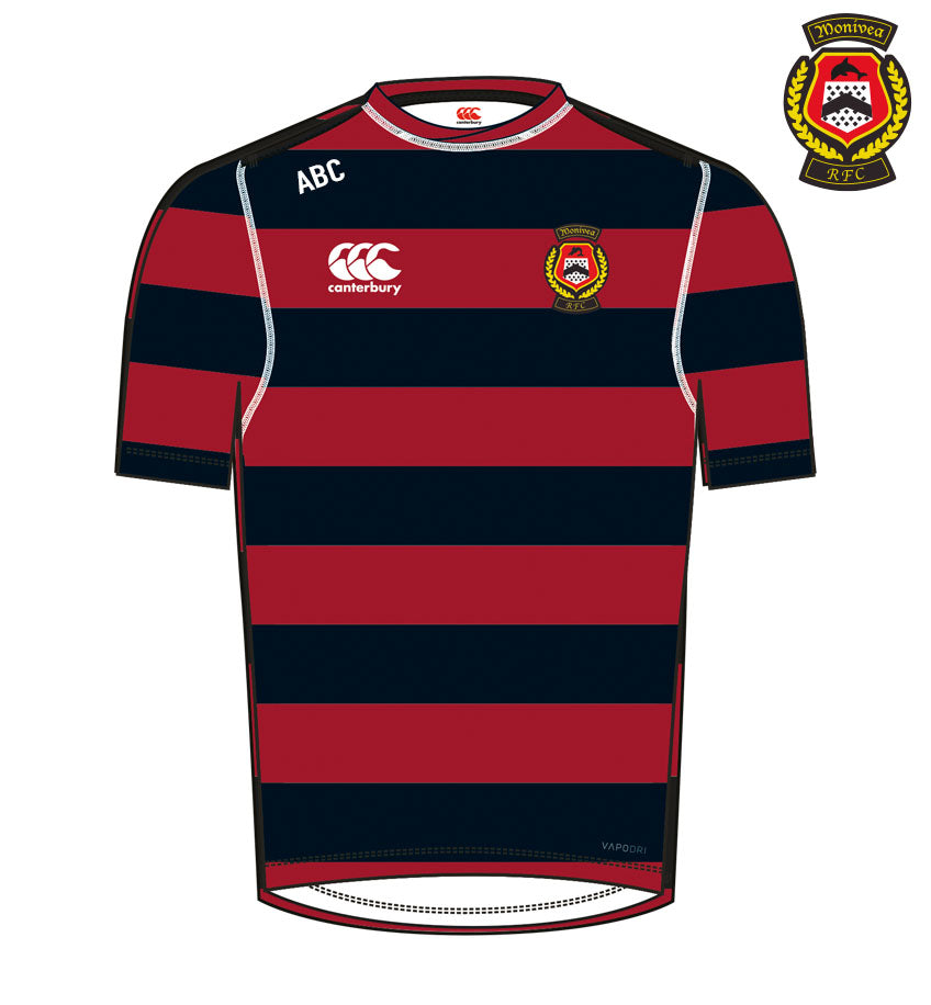 Monivea RFC Canterbury Minis &amp; Youth Jersey  - FRONT