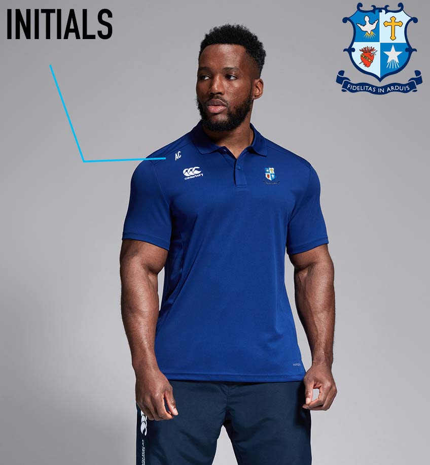 St. Mary&#39;s College RFC Canterbury Club Royal Polo Shirt 