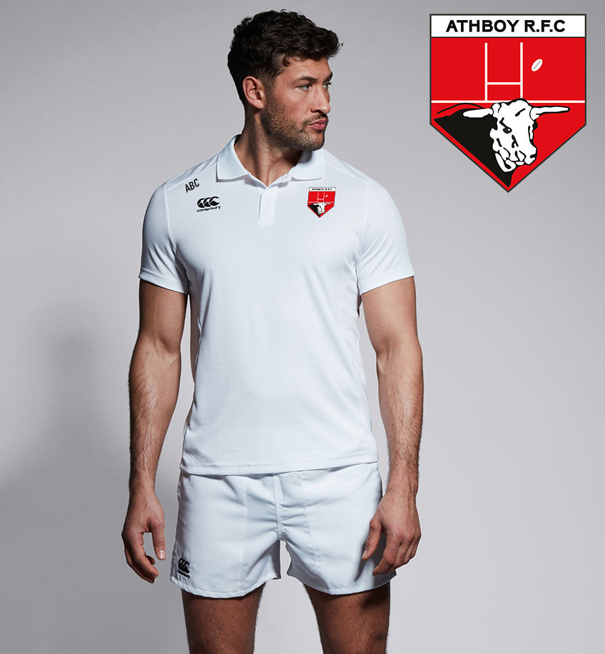 Athboy RFC Canterbury Club White Polo Shirt