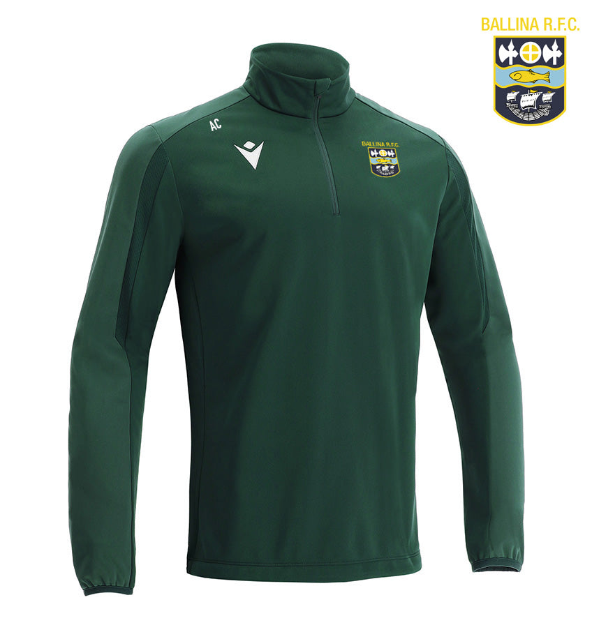 Ballina RFC Macron Arno 1/4 Zip Top