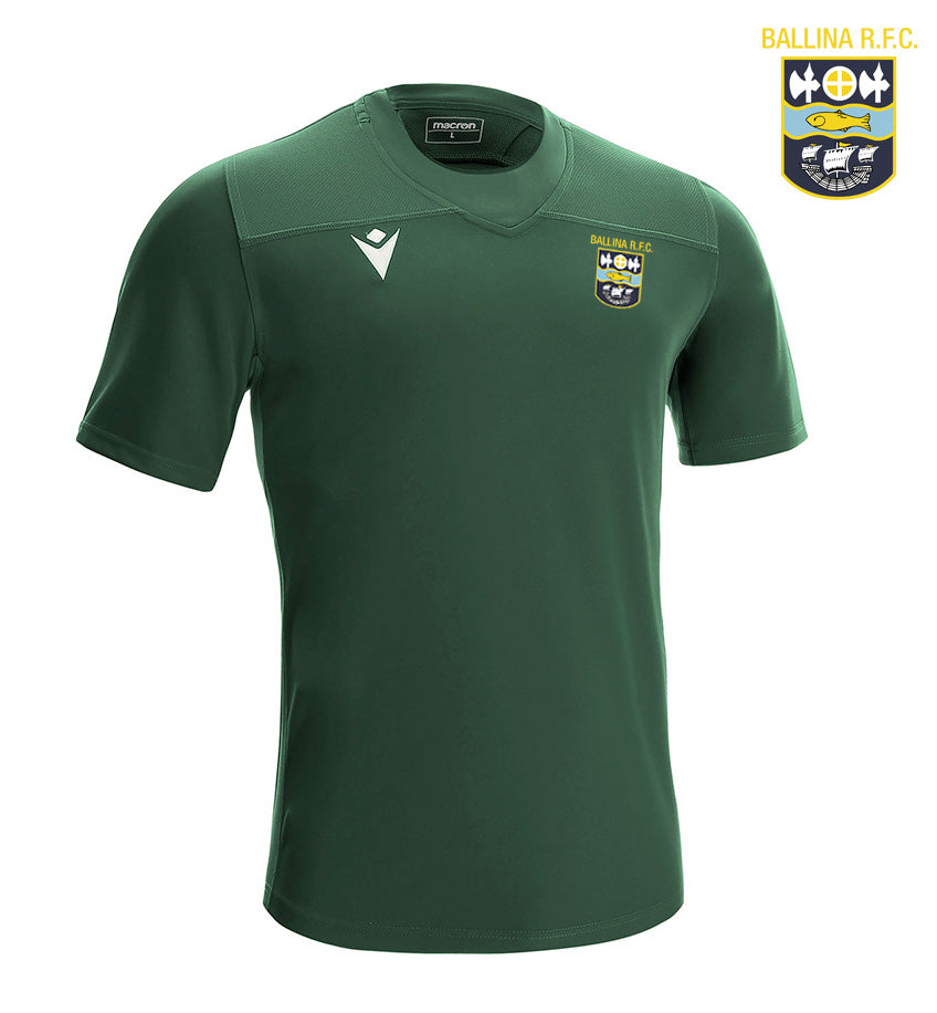 Ballina RFC Macron Peridot Rugby Training Jersey Info