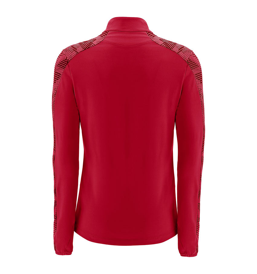 Ballina RFC Womens Fit Macron Dora 1/4 Zip Top