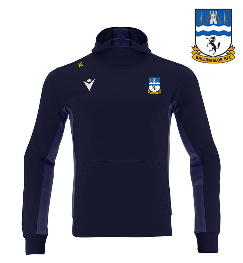 Ballinasloe RFC Macron Red Electro Hoodie