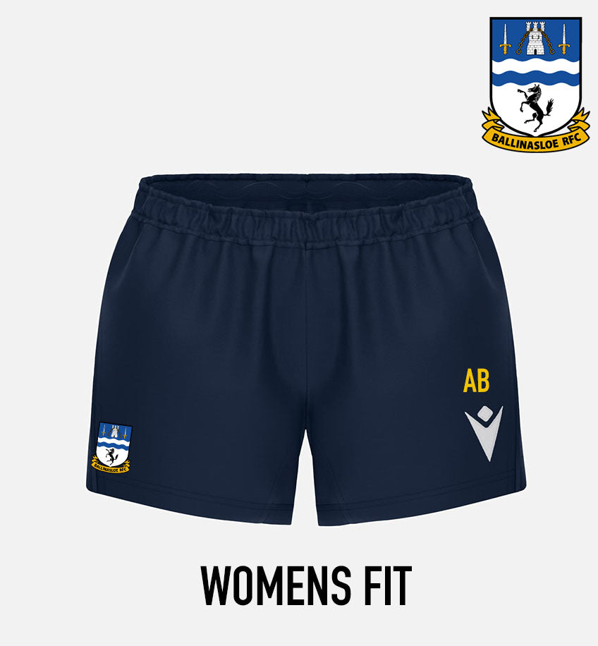 Ballinasloe RFC Macron Lapis Shorts *Womens Fit*