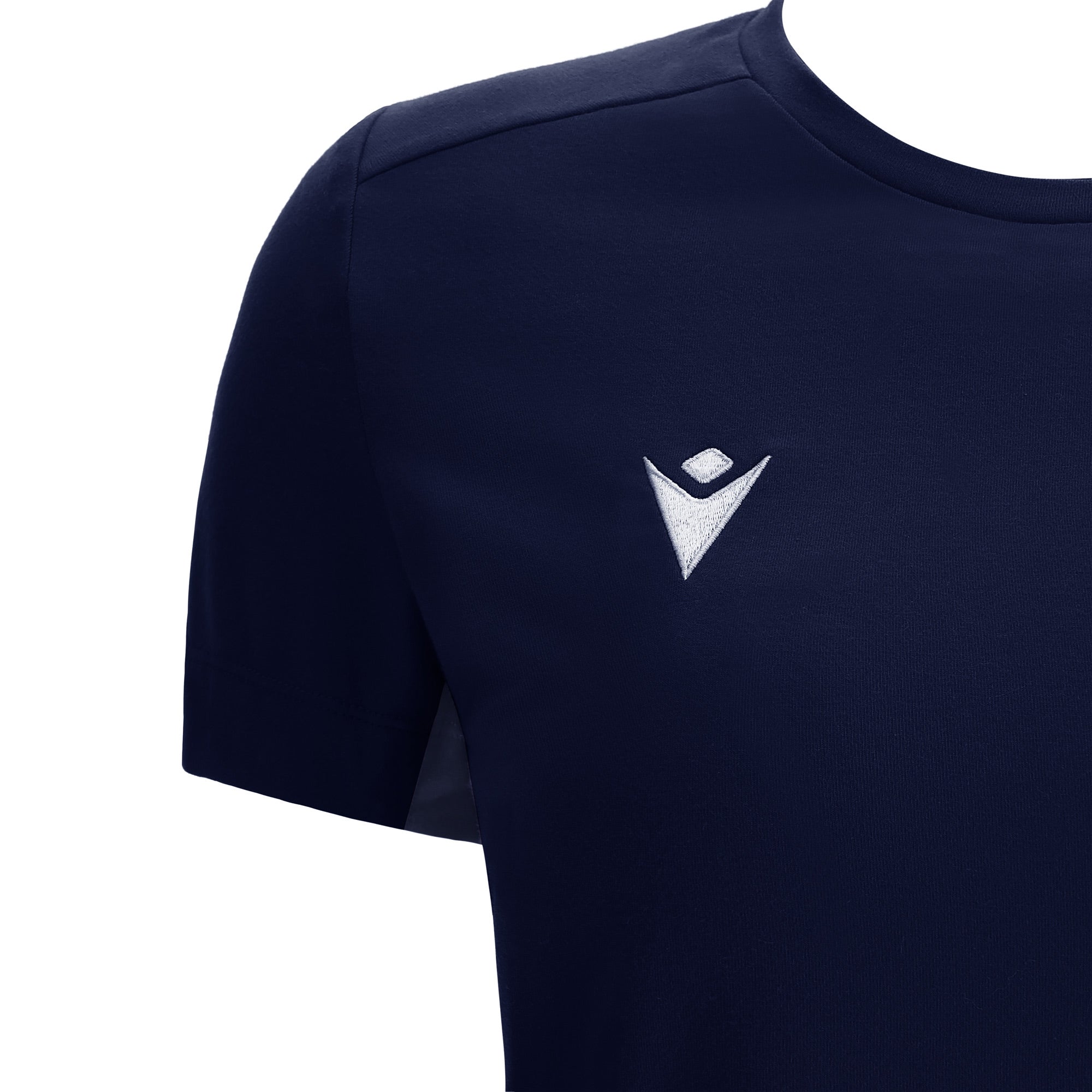 Ballinasloe RFC Macron Navy Women's Fit Cotton T-Shirt Lute