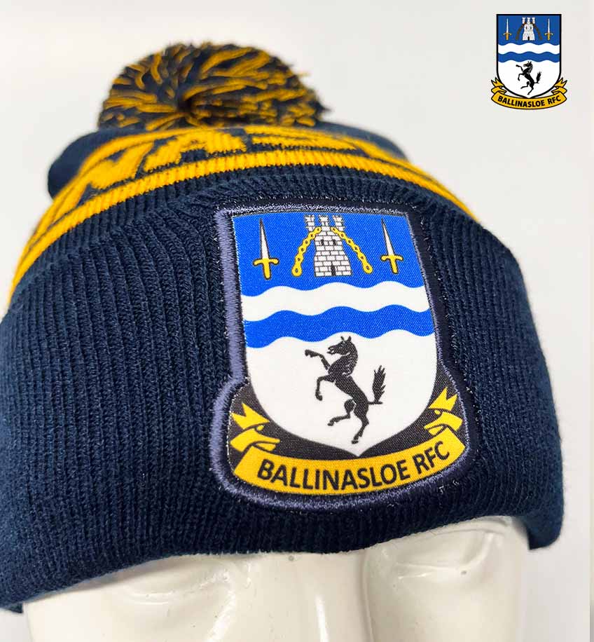 Ballinasloe RFC Official Bobble Hat