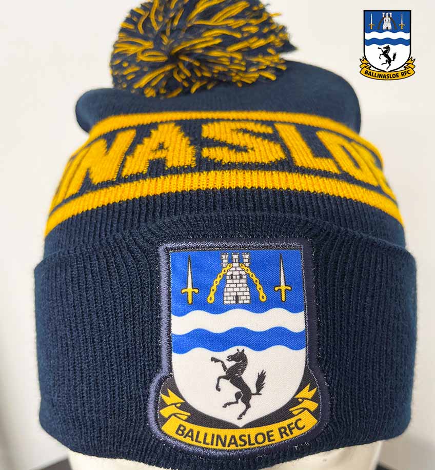 Ballinasloe RFC Official Bobble Hat