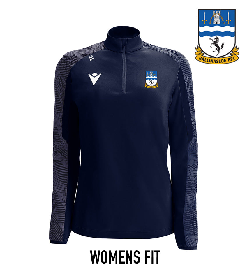 Ballinasloe RFC Womens Fit Macron Dora 1/4 Zip Top