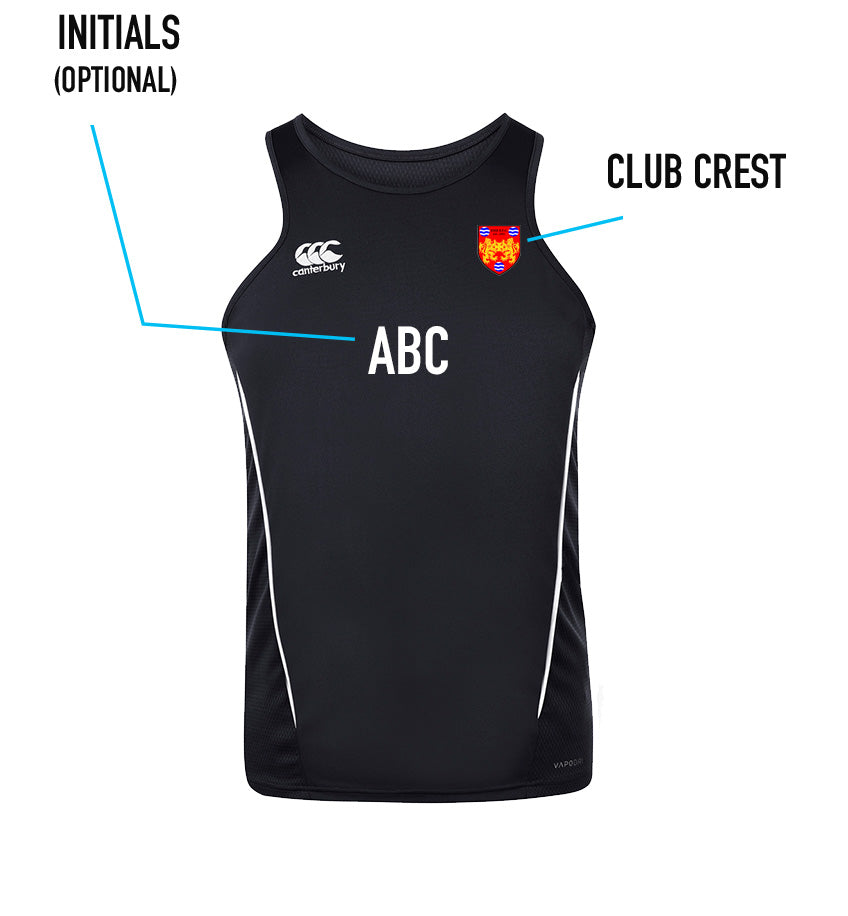 Canterbury Team Sale Team Black Gym Singlet