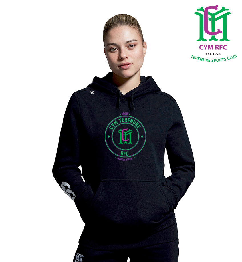 CYM Terenure RFC Canterbury Women&#39;s Club Black Hoody