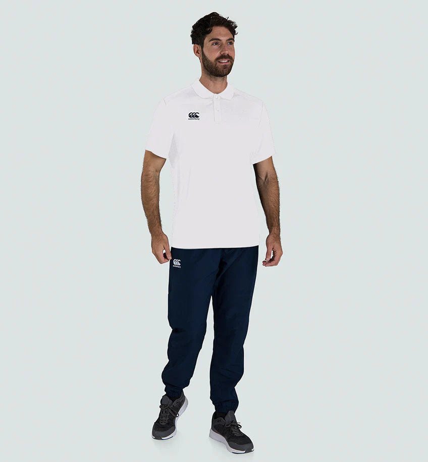 CYM Terenure RFC Canterbury Club White Polo Shirt - Team Wear Store.ie