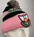 De La Salle FC Official Bobble Hat in Pink