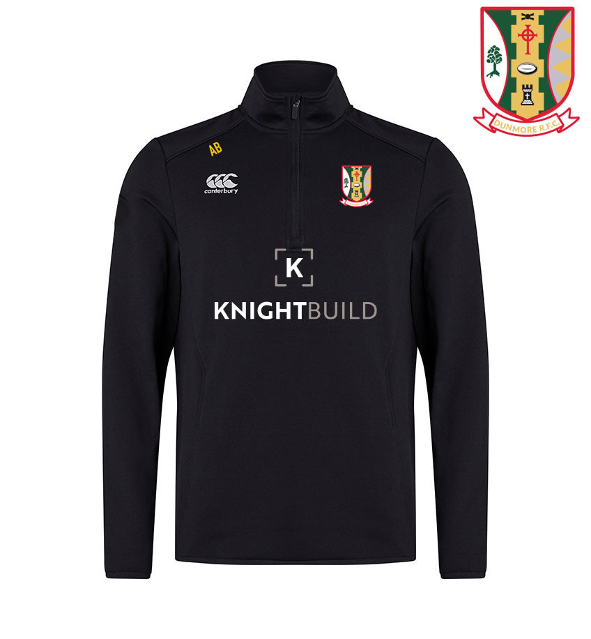 Dunmore RFC Canterbury Club KNIGHTBUILD 1/4 Zip