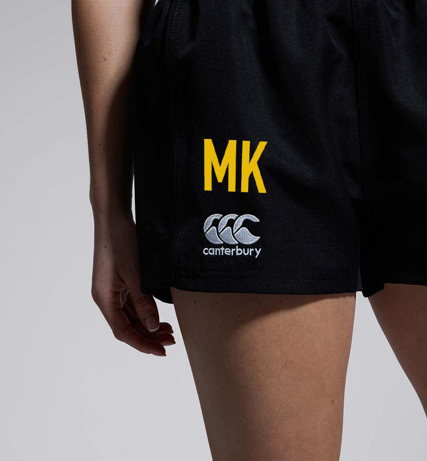 Dunmore RFC Black Club Short For Women