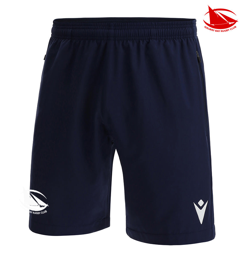 Galway Bay RFC Macron Heliodor Micro Bermuda Shorts (Zipped Pockets)