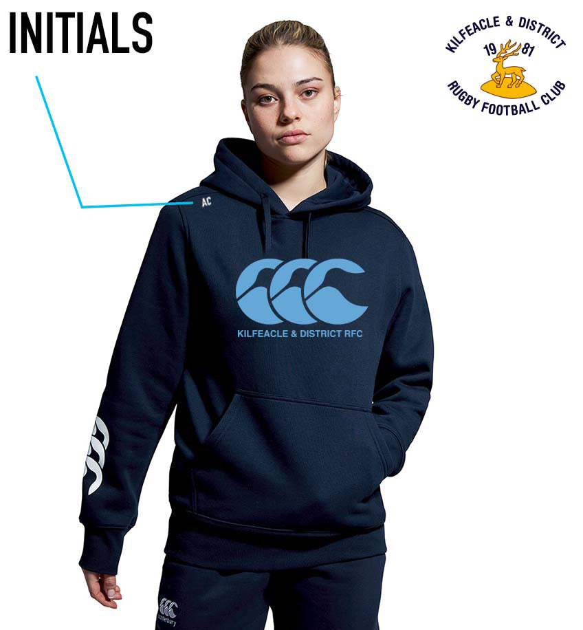 Kilfeacle &amp; District RFC Canterbury CCC GIRLS RUGBY Club Hoody