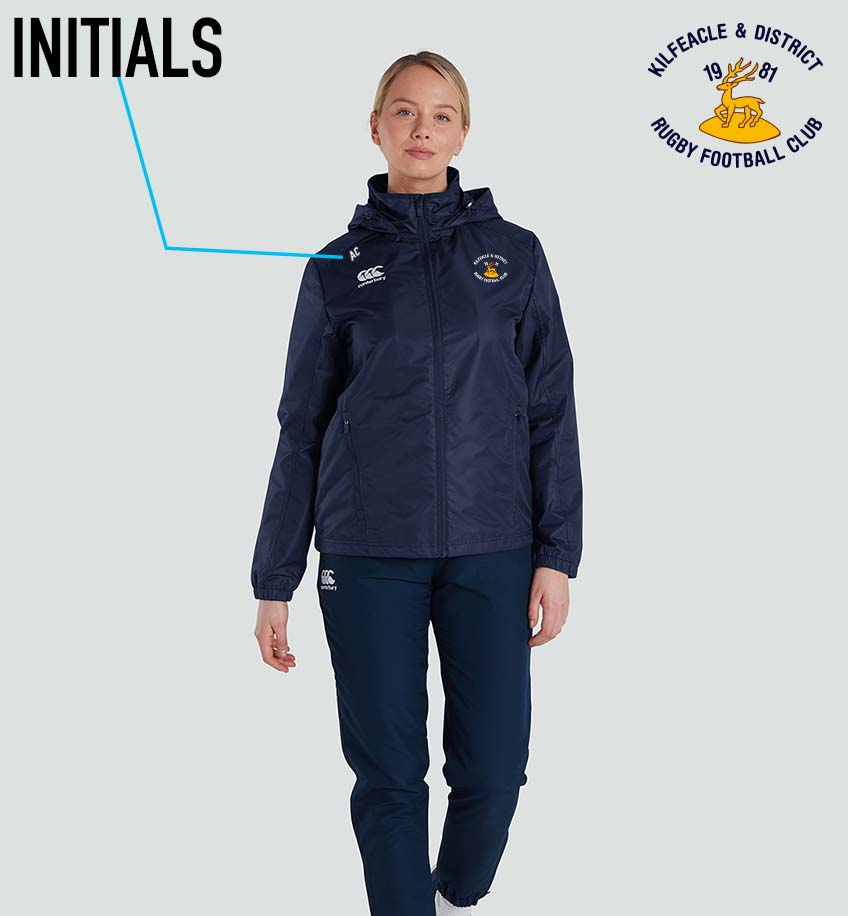 Kilfeakle &amp; District RFC Canterbury Club VAPOSHIELD Rain Jacket *WOMENS FIT*