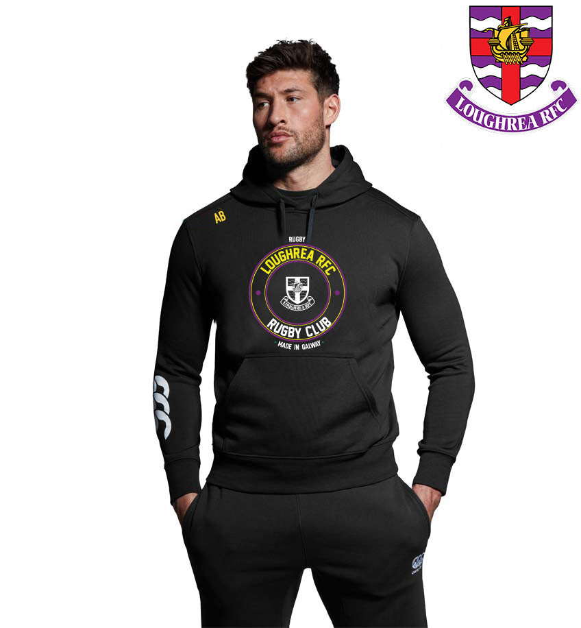 Loughrea RFC Canterbury Club Womens Black Hoody