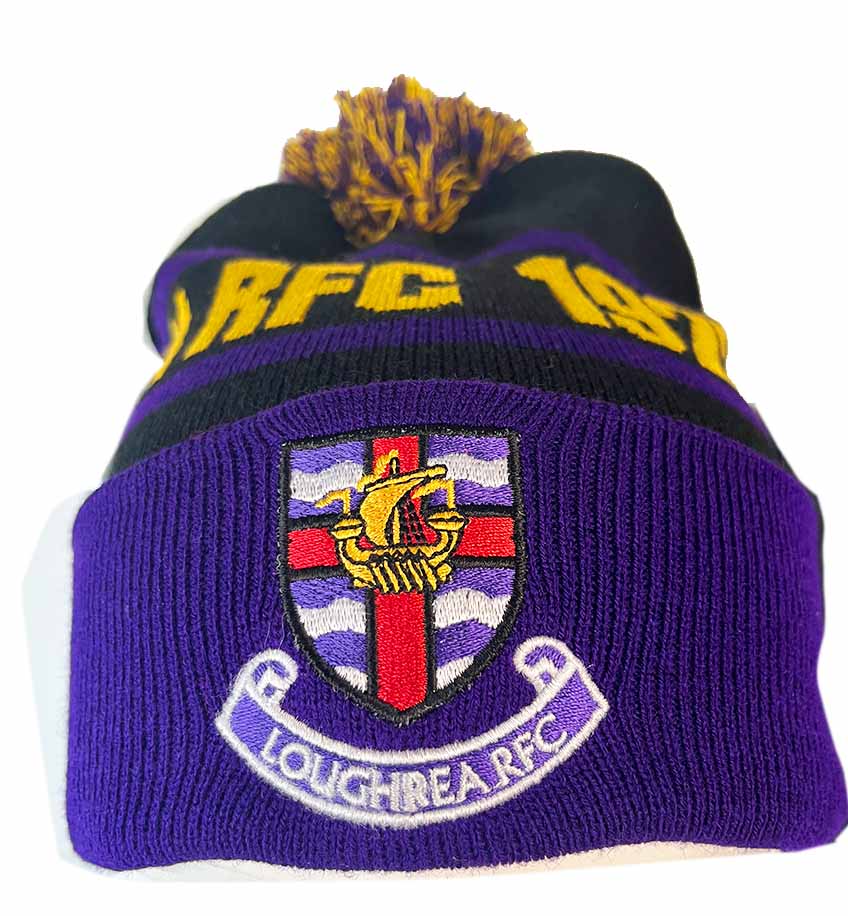 Loughrea RFC Official Bobble Hat