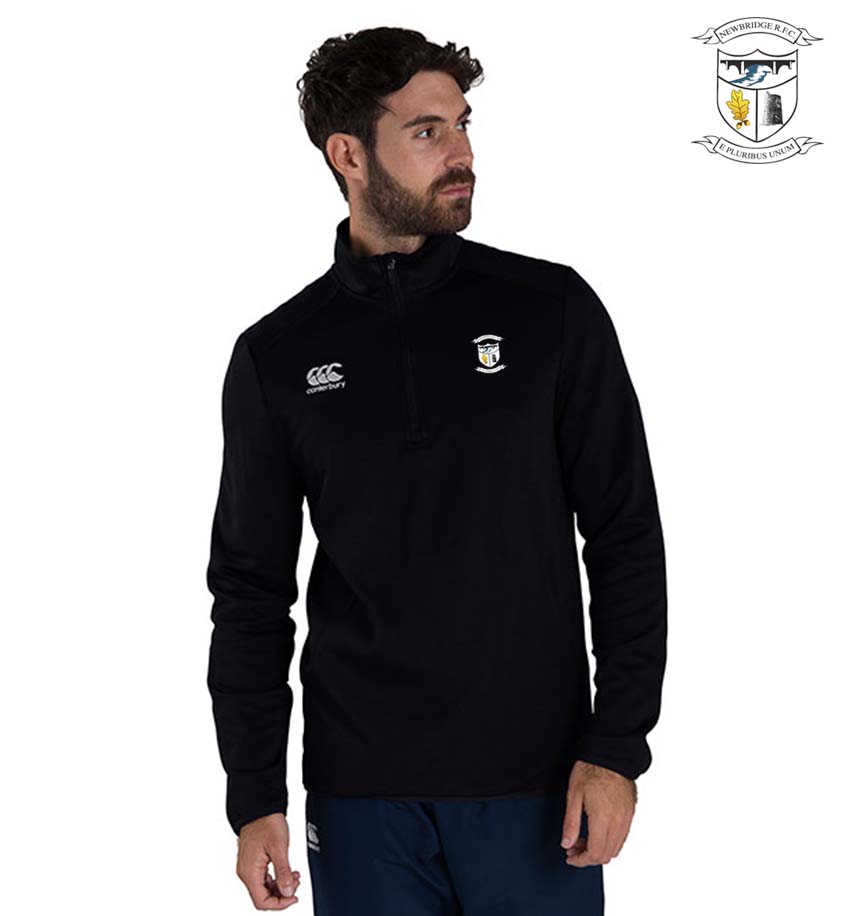 Newbridge RFC Canterbury Club 1/4 Zip Mid Layer Training Top