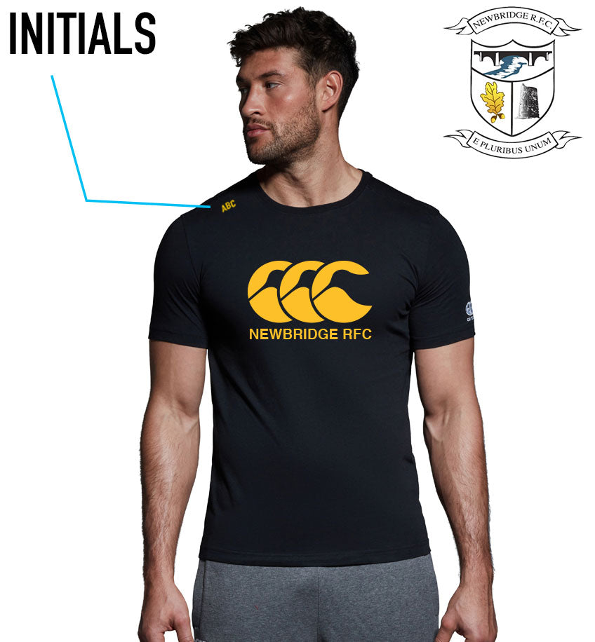 Newbridge RFC CCC Mens Black Tee