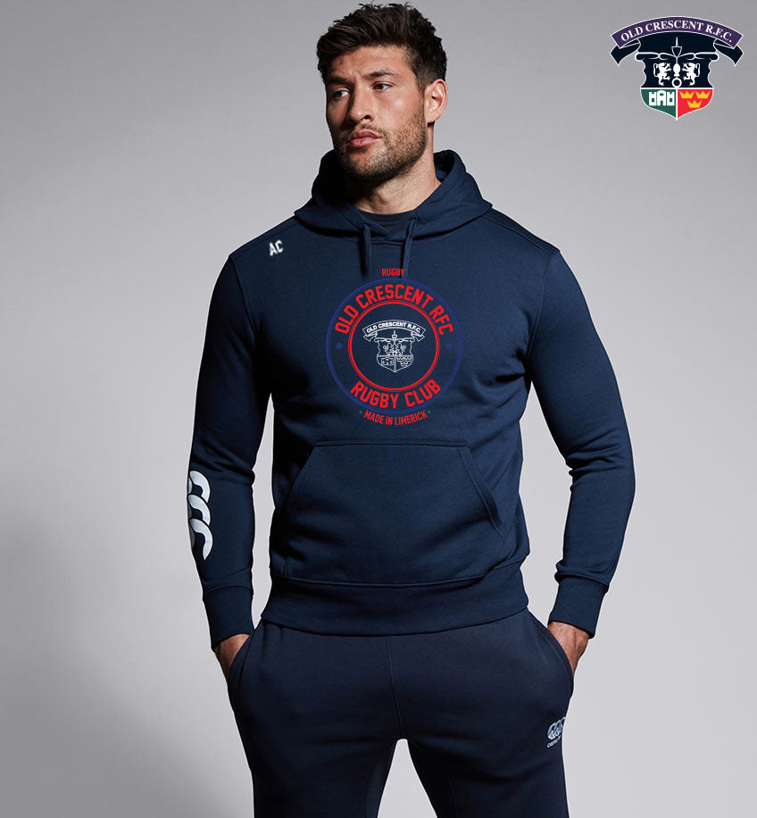 Old Crescent RFC Canterbury Club Hoody Round Print 