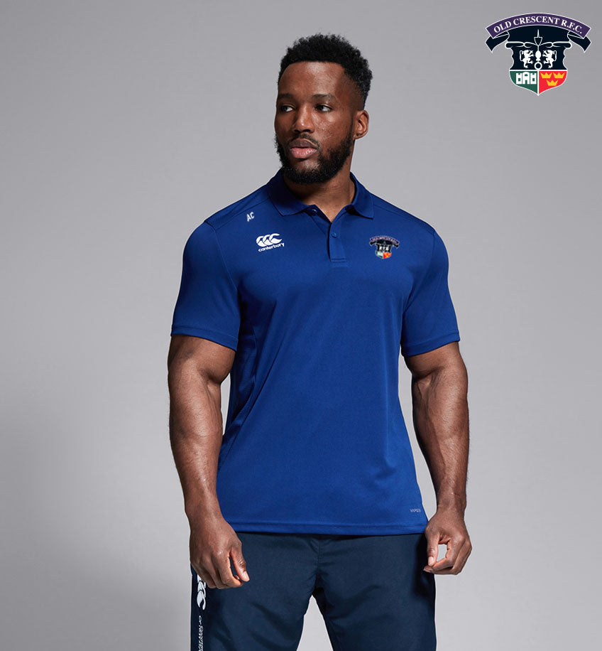 Old Crescent RFC Canterbury Club Polo Shirt - Royal