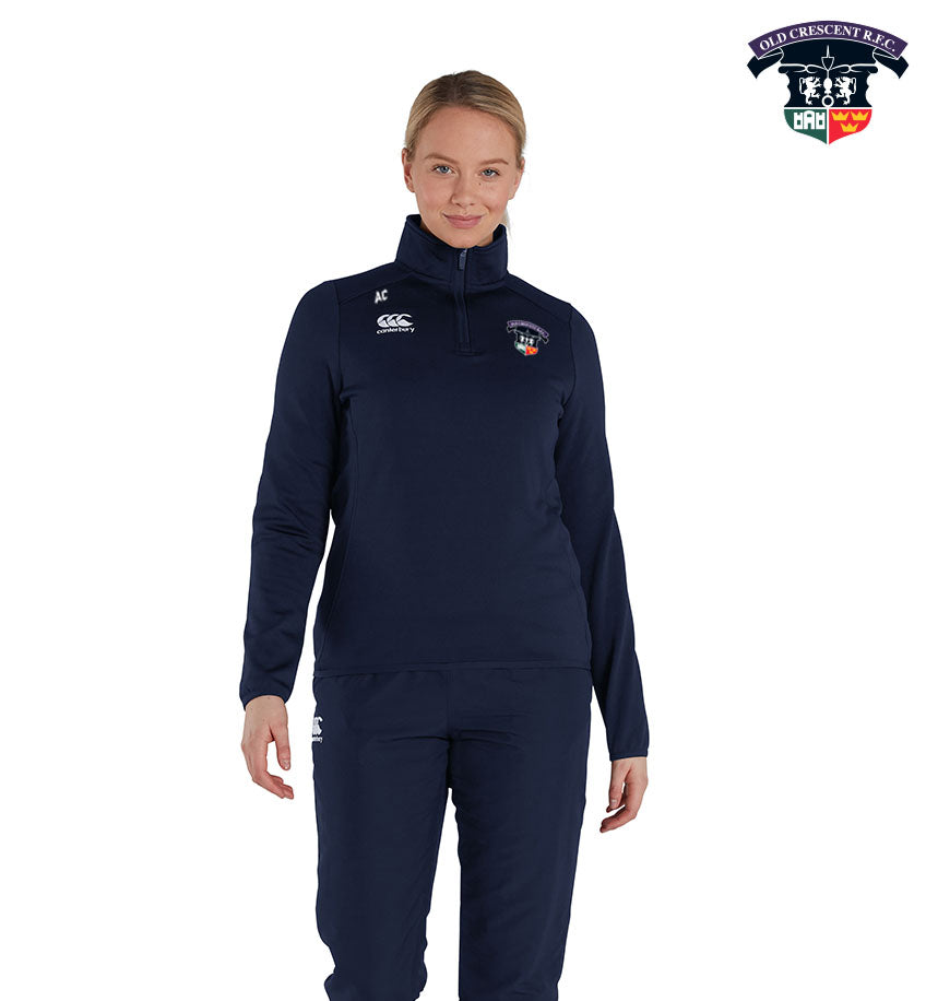 Old Crescent RFC Canterbury Club Women's 1/4 Zip Training Top