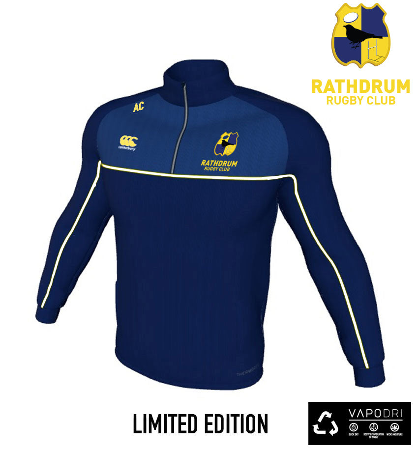 Rathdrum RFC Legacy 1/4 Zip Canterbury Thermal Fleece - PRE-ORDER