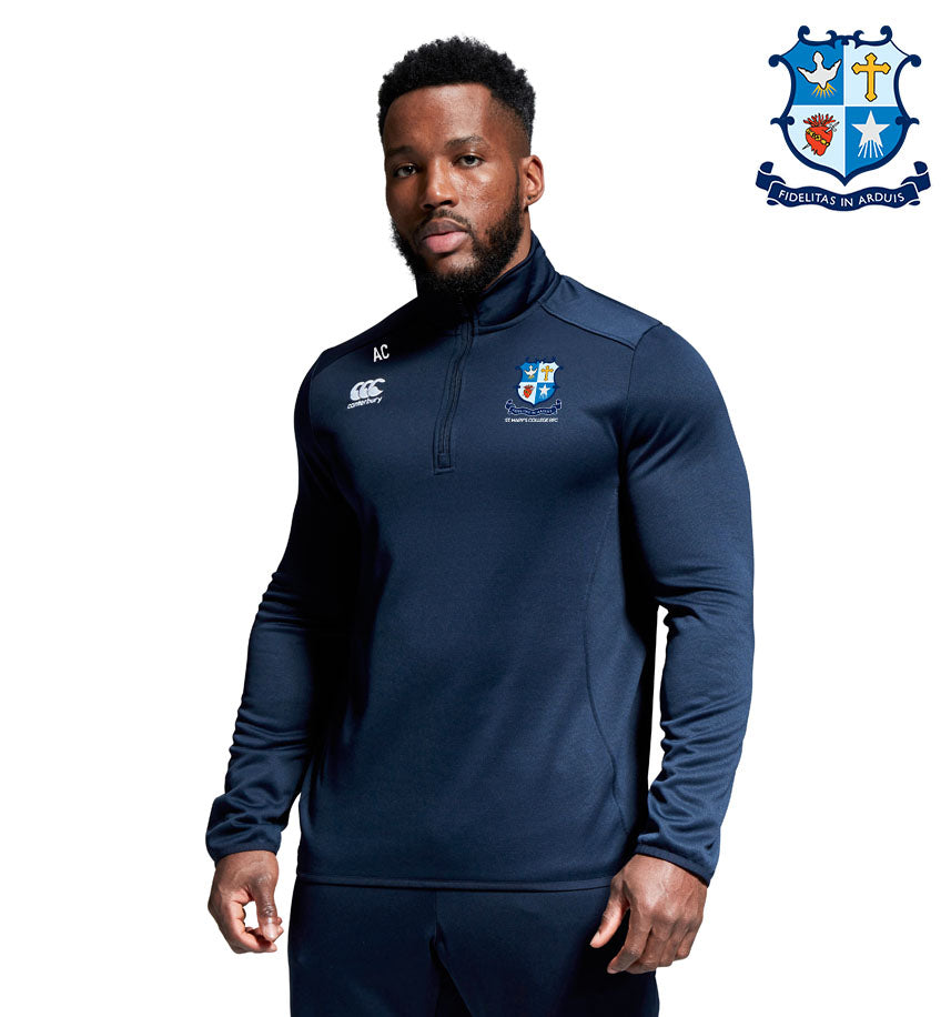 St. Mary&#39;s College RFC Canterbury Club 1/4 Zip Training Top