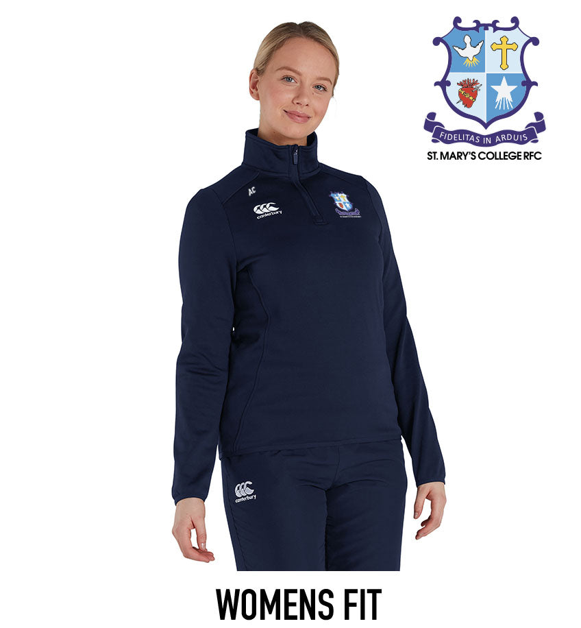 St. Mary&#39;s College RFC Canterbury Club GIRLS 1/4 Zip Training Top