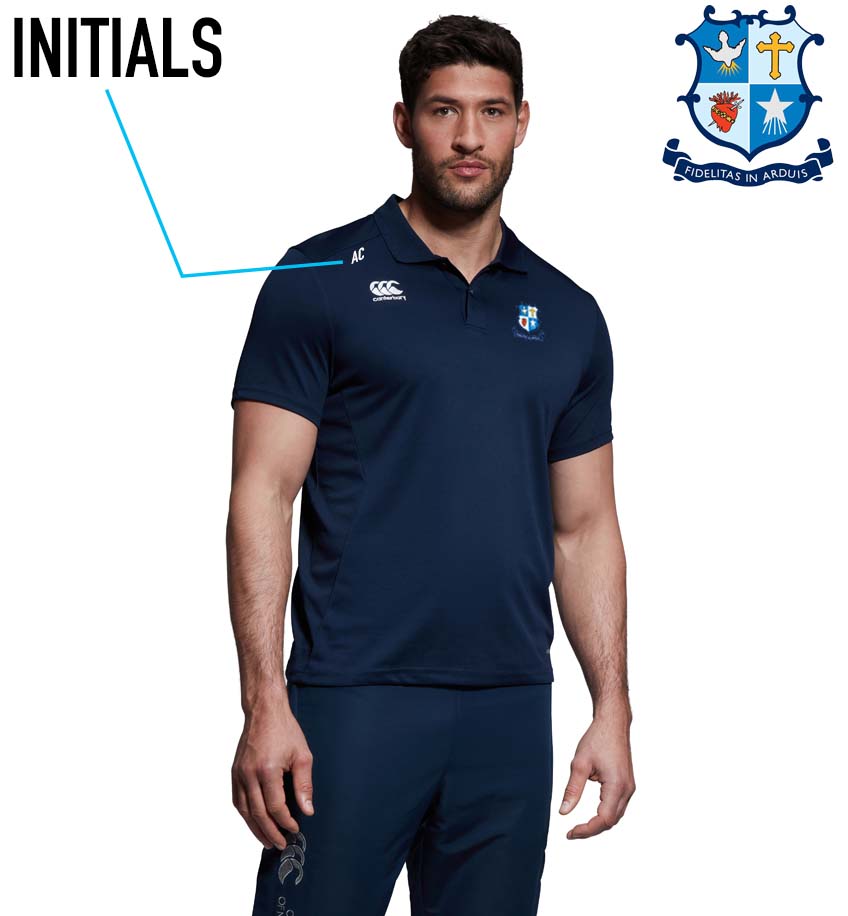 St. Mary&#39;s College RFC Canterbury Club Navy Polo Shirt