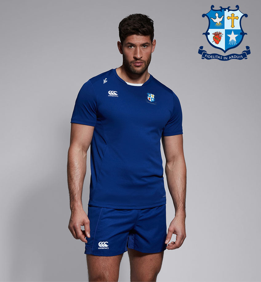 St. Mary&#39;s College RFC Canterbury Club Tee Shirt - ROYAL BLUE