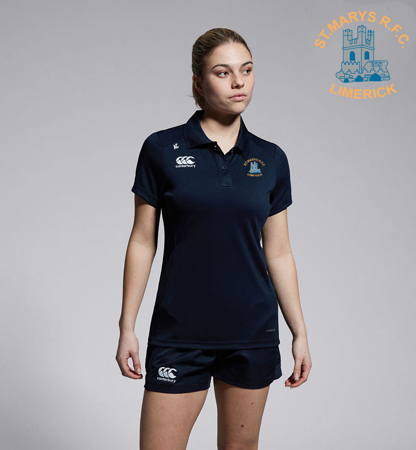 St. Mary&#39;s RFC - Limerick Canterbury Club Polo Shirt *WOMENS FIT*