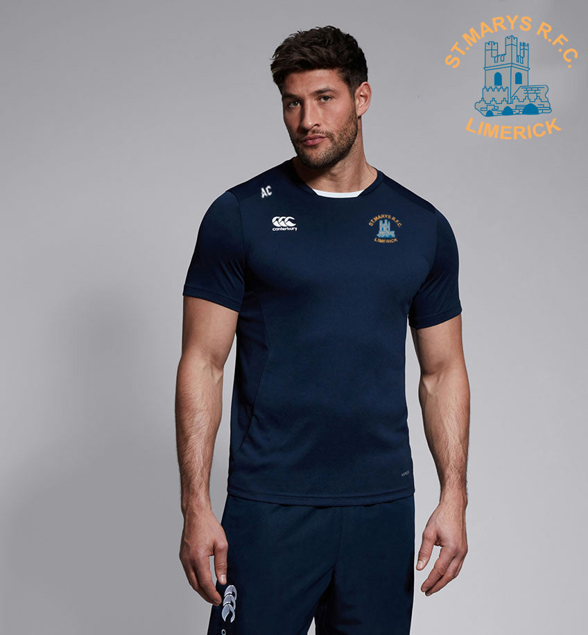 St. Mary&#39;s RFC - Limerick. Canterbury Club Tee Shirt Navy