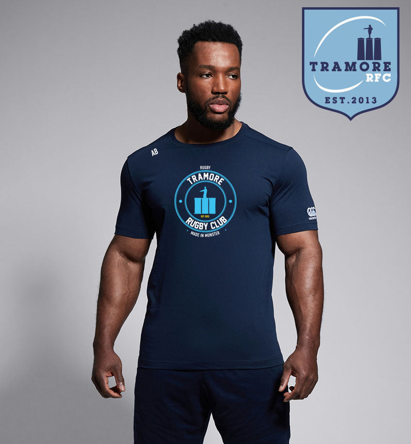 Tramore RFC Canterbury Special Print Navy Tee MENS