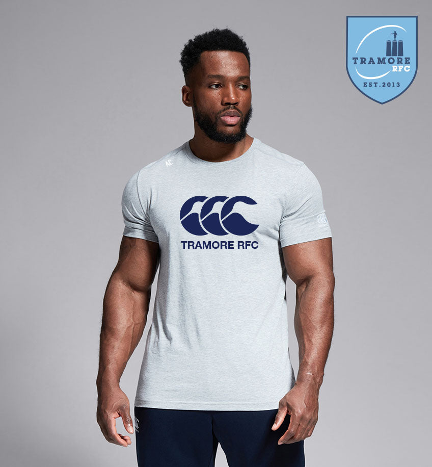 Tramore RFC CCC Canterbury Grey Tee