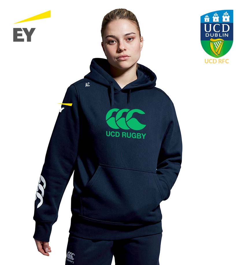 UCD RFC Canterbury Club Mens Hoody CCC Green - Ernst & Young