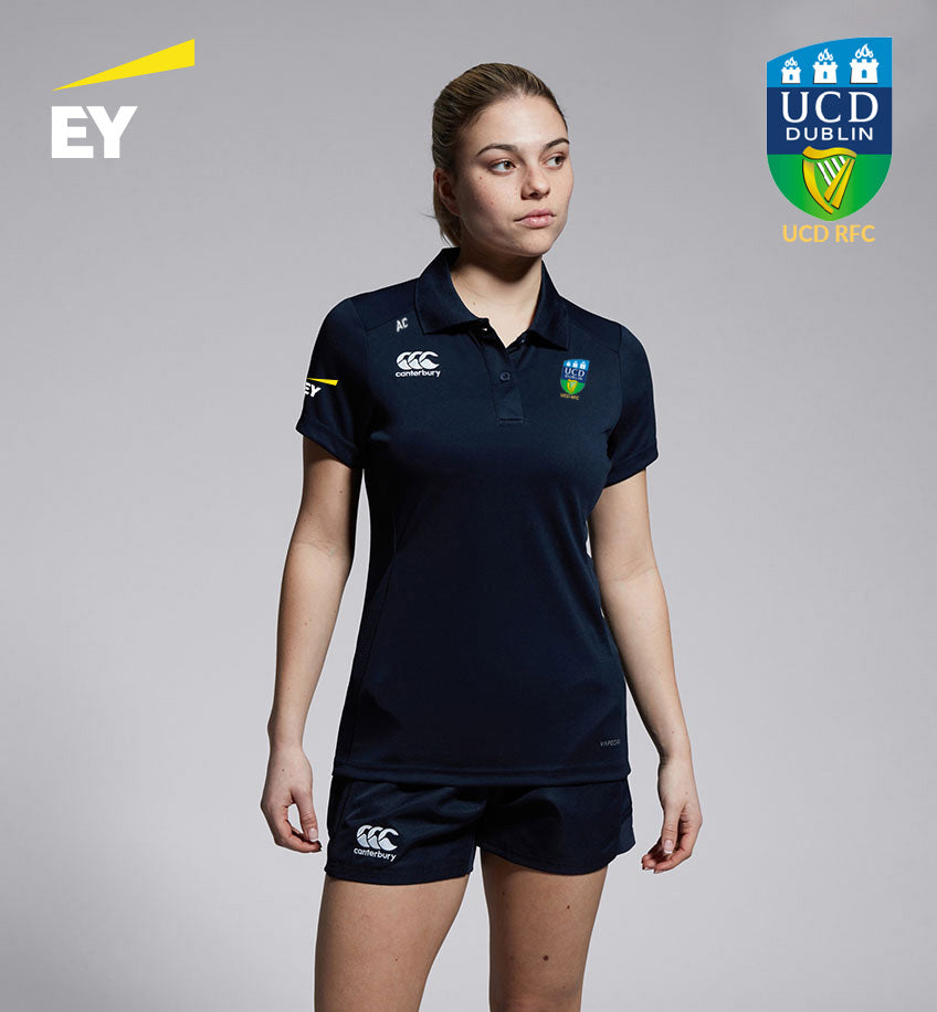 UCD RFC Canterbury Club Polo Shirt *WOMEN'S FIT*