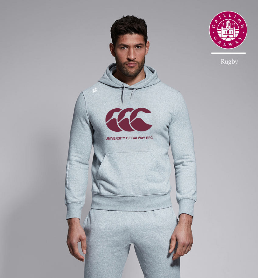 University of Galway RFC Canterbury CCC Club Hoody Grey