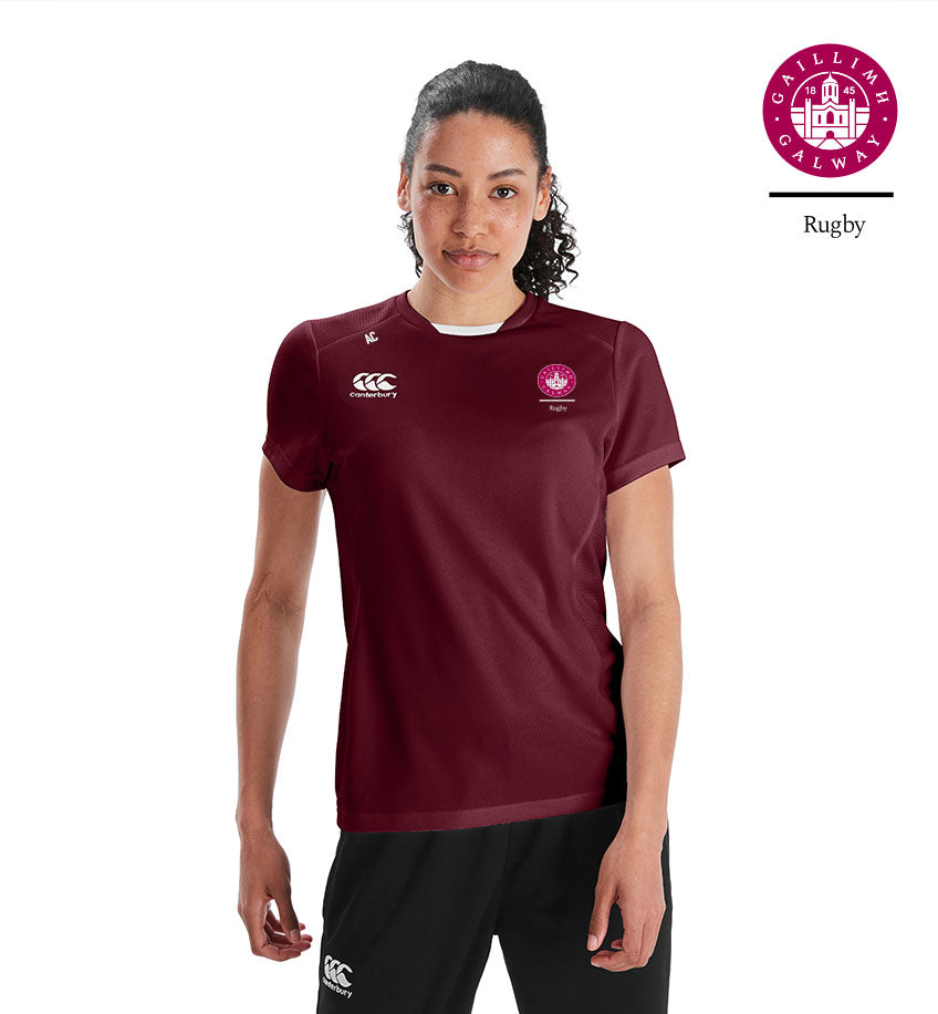 University of Galway RFC Canterbury Club Maroon Tee Shirt