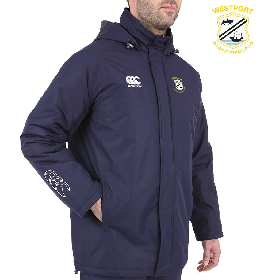 Westport RFC Stadium Coaches Jacket - Team Wear Store.ie