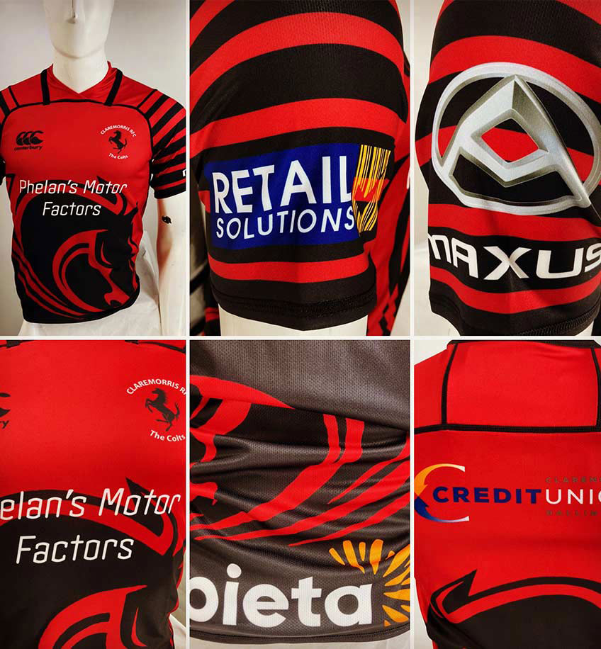 Claremorris RFC Canterbury Club Jersey