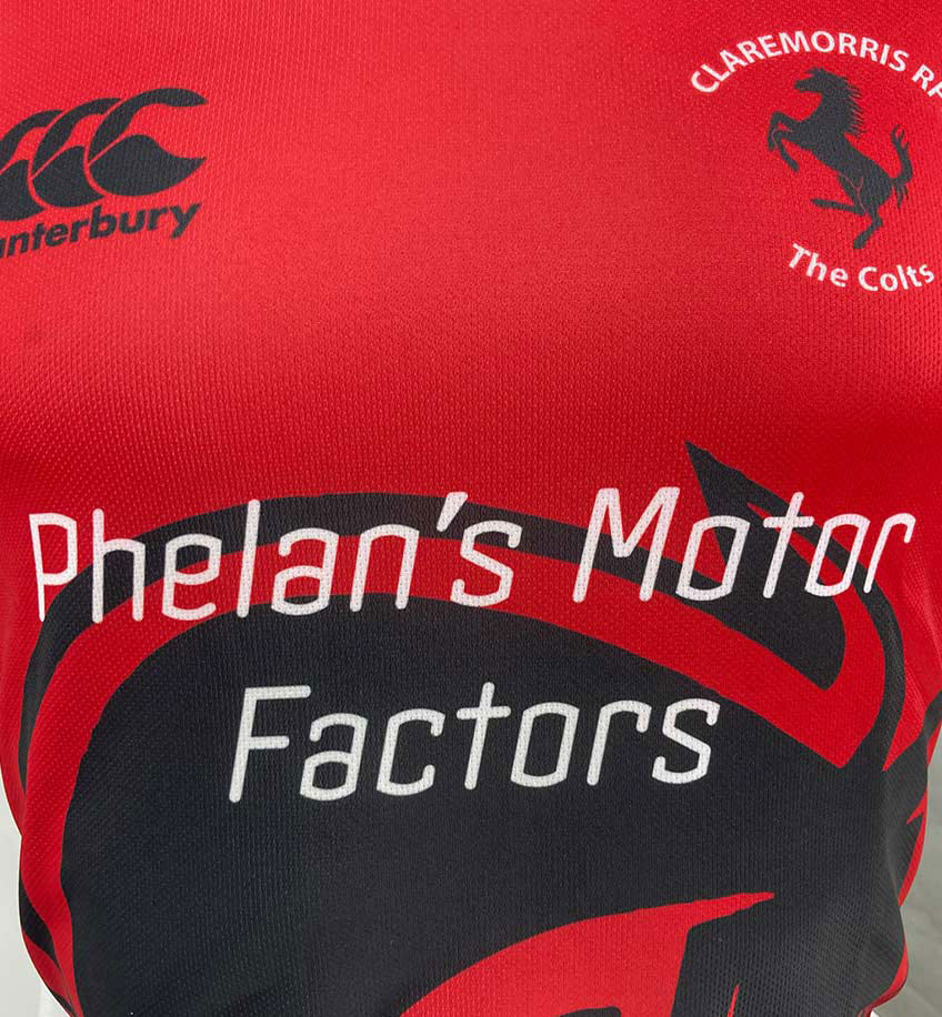 Claremorris RFC Canterbury Club Jersey - Limited Stocks Left