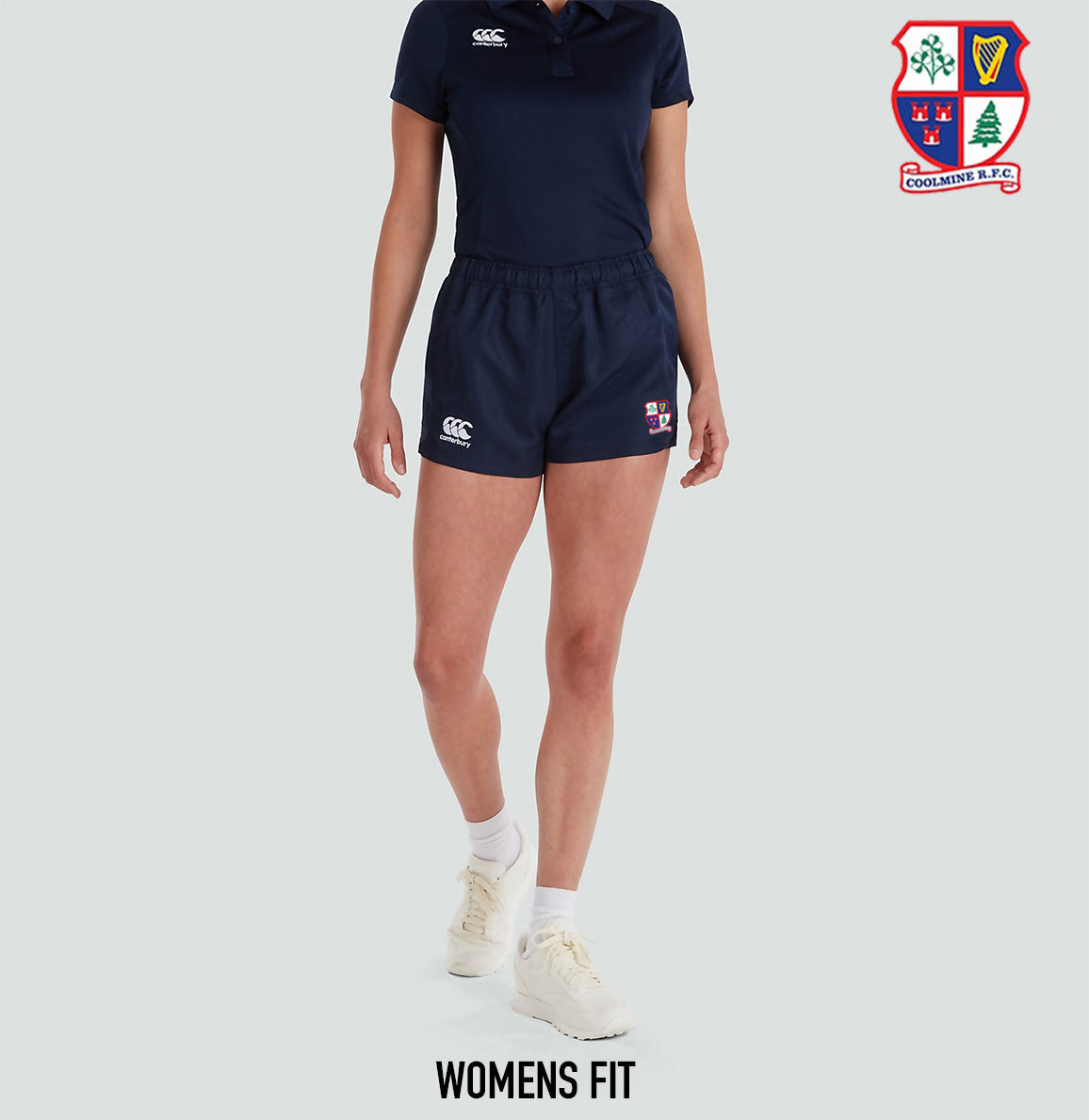 Coolmine RFC Womens Rugby Playing Navy Canterbury Advantage Short