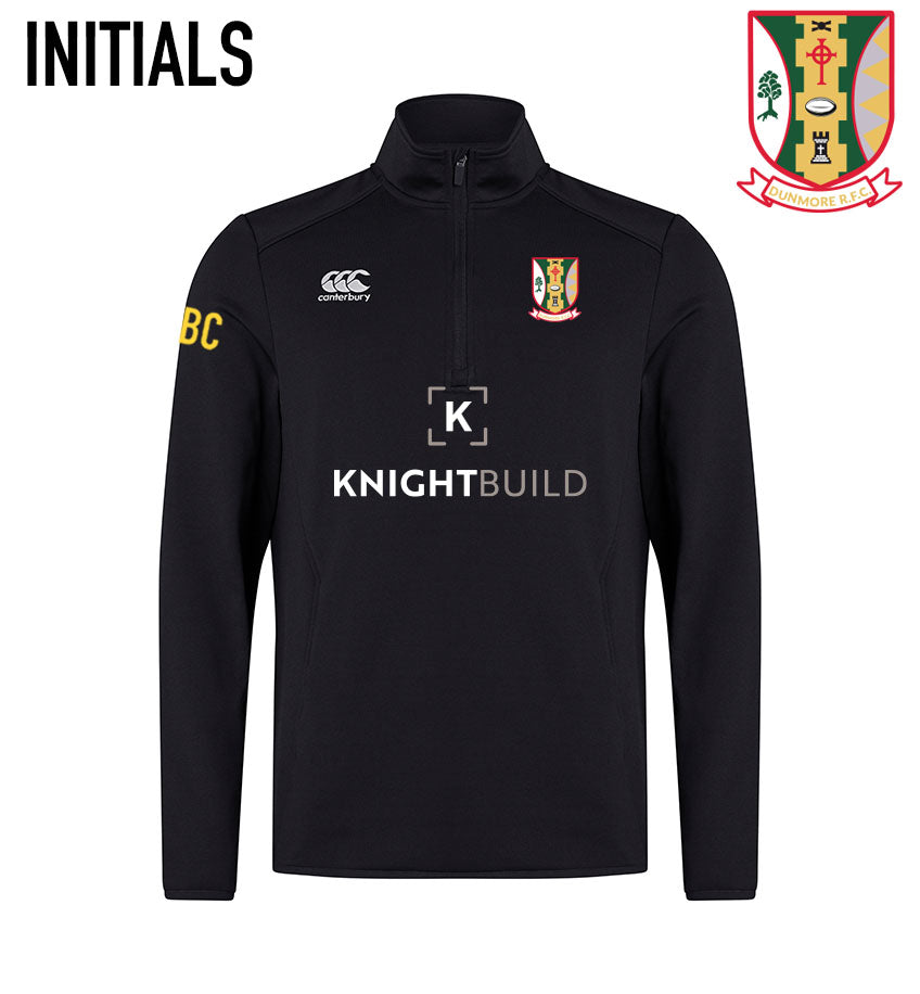 Dunmore RFC Canterbury Club KNIGHTBUILD 1/4 Zip