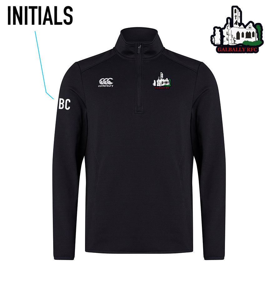 Galbally RFC Canterbury Club 1/4 Zip Mid Layer Training Top