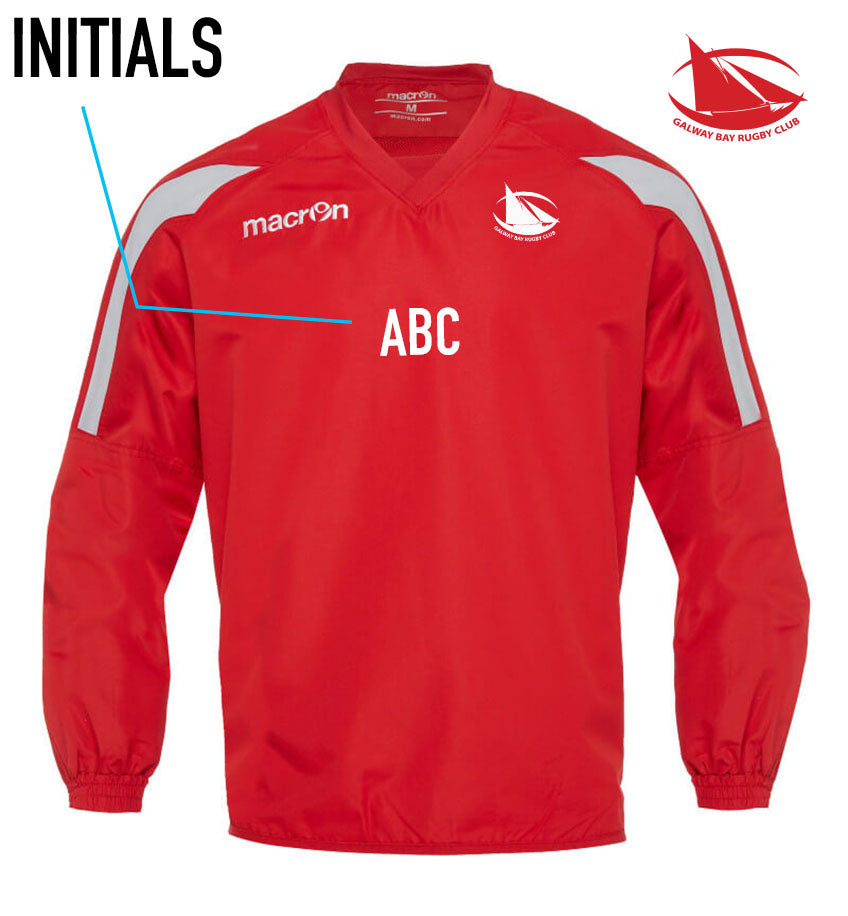 Galway Bay RFC Macron Red Contact Training Top