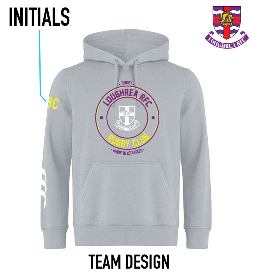 Loughrea RFC Canterbury Club Hoody Grey